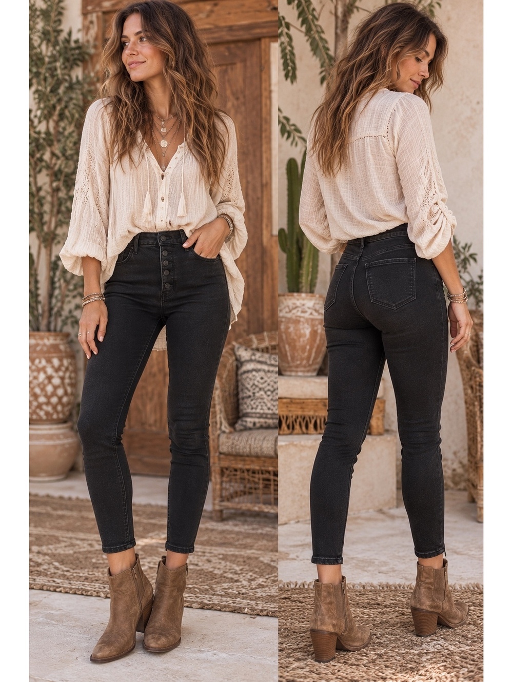 Old Navy Rockstar Super Skinny Extra High Rise Black Jeans